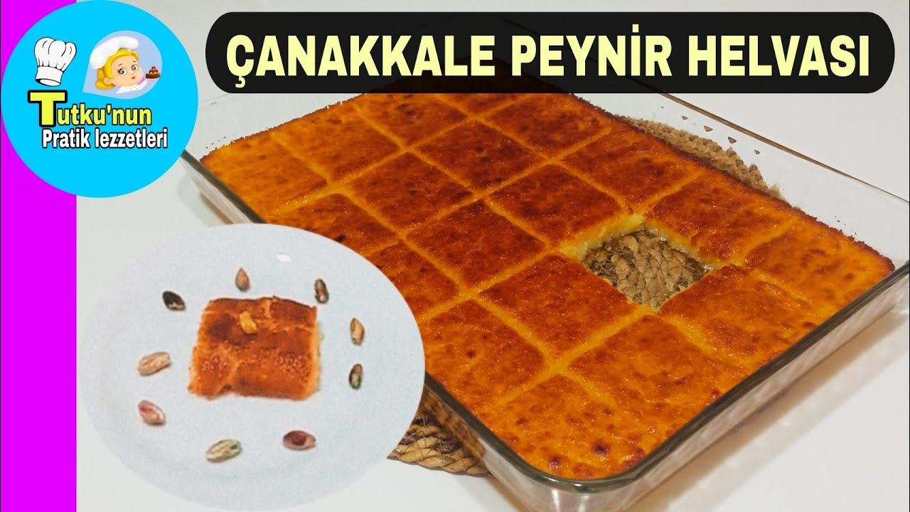 MEŞUR ÇANAKKALE PEYNİR HELVASININ TARİFİ PEYNİR HELVASI NASIL YAPILIR?