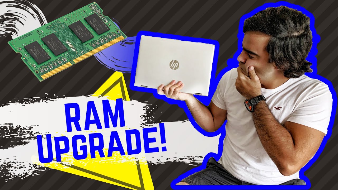How I Upgraded the RAM on my Cheap HP Pavilion x360 14m.