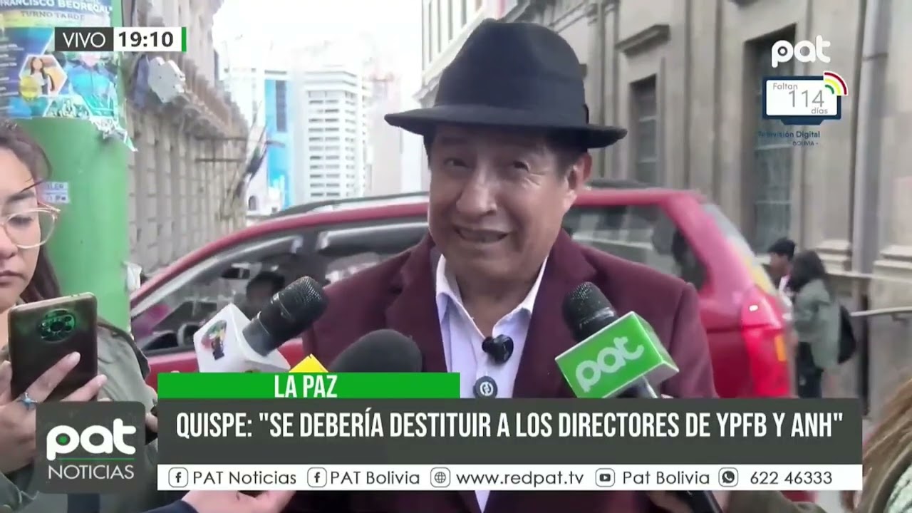 Rafael “Tata” Quispe exige explicación y destitución por combustible