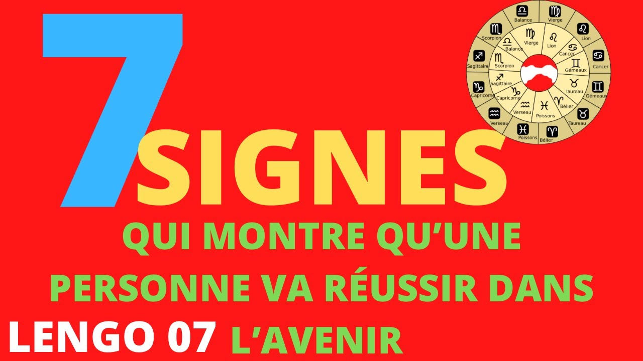 Ces 7 signes qui montre la réussite/lengo07 motivation.