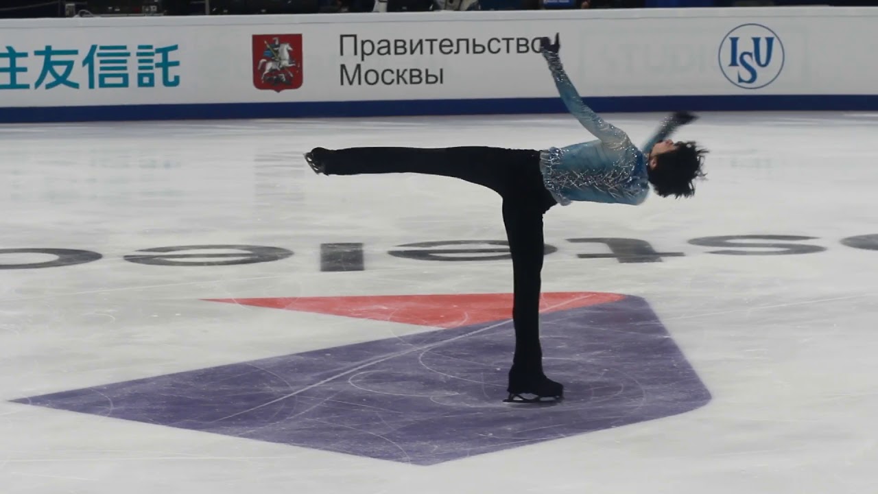Men’s Short 羽生結弦  Yuzuru Hanyu 16.11.18 Moscow - Rostelecom Cup of Russia ISU Grand Prix 2018