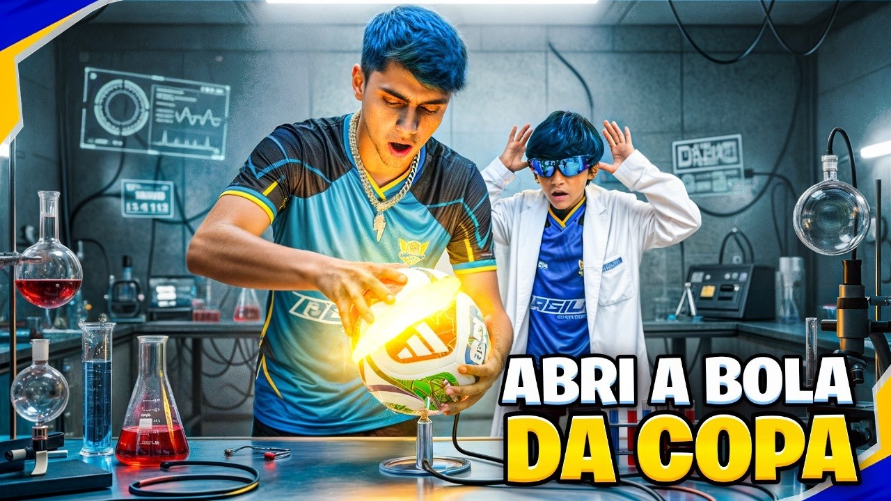 ABRI A BOLA DE R$1500 DA COPA DO MUNDO! *vocês não vão acreditar o que tem dentro