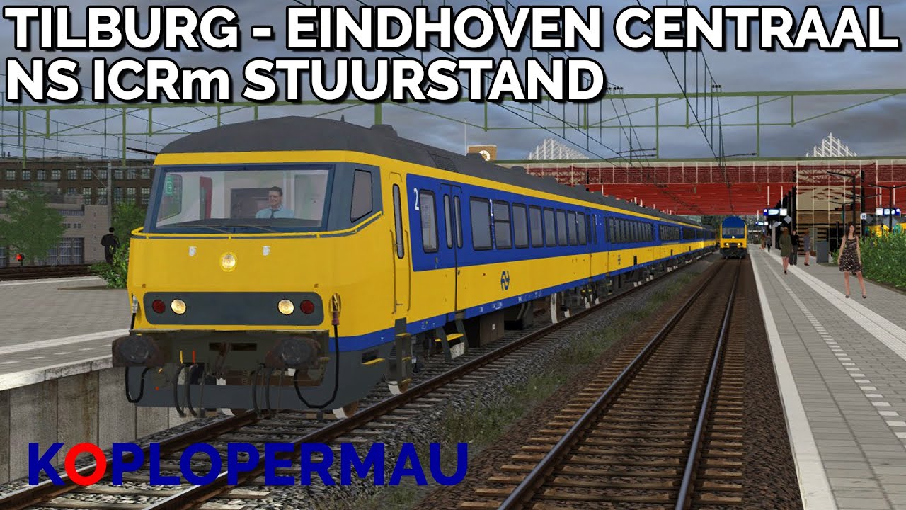Train Simulator 2022: Van Tilburg naar Eindhoven met het NS ICRm stuurstand!