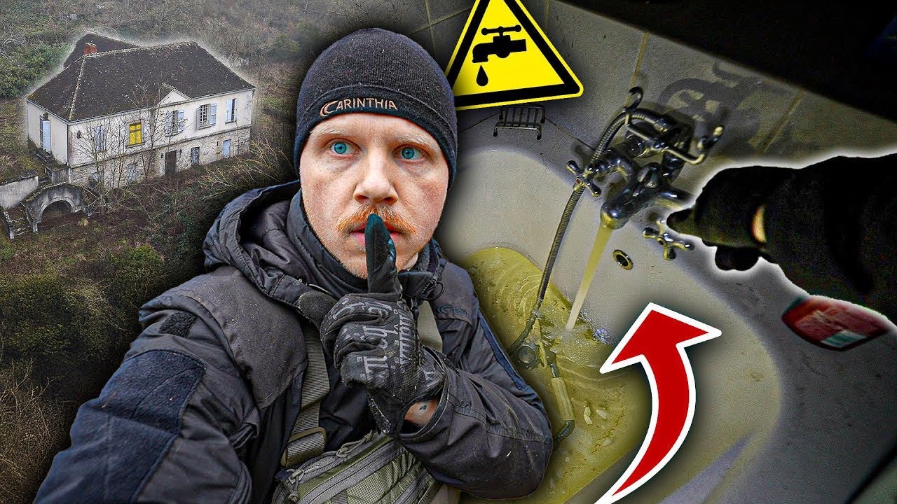 UNGLAUBLICH! WER ZAHLT HIER NOCH? WASSER UND STROM FUNKTIONIERT IN VERLASSENER VILLA👀