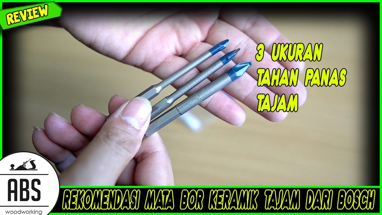 Rekomendasi Mata Bor Keramik Terbaik BOSCH - Jangan Lagi Ngebor Keramik Pakai Mata Beton