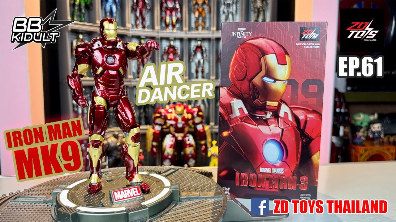 Обзор ZD TOYS EP.61 IRON MAN MK9 