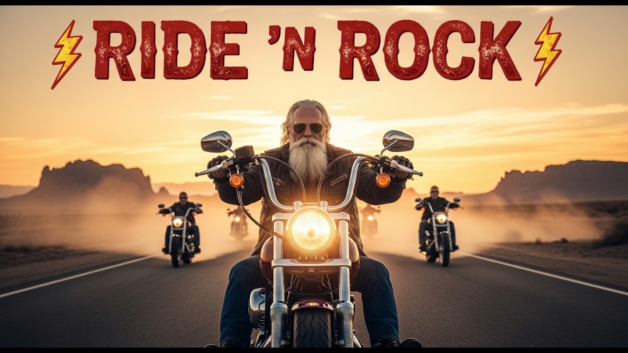 Ride 'N Rock 🎸 Blazing Desert Ride 🔥 Guitars & Engines