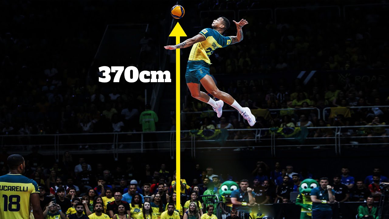HE IS NOT A HUMAN !!! Darlan Souza - 370cm Monster of the Vertical Jump