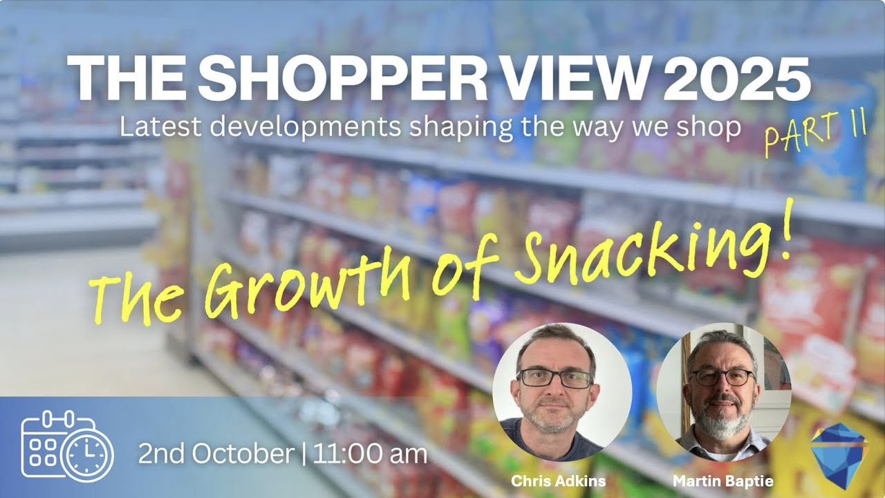 UK Shopper View 2025 – Part 2: Snacking Trends, Health, and Loyalty Insights