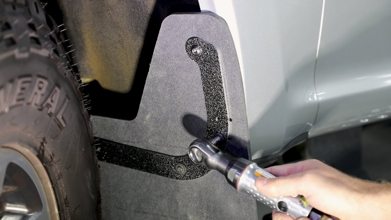 2017-ON Ford Super Duty - Front ROCKSTAR&trade; Splash Guard Mud Flap Install Video