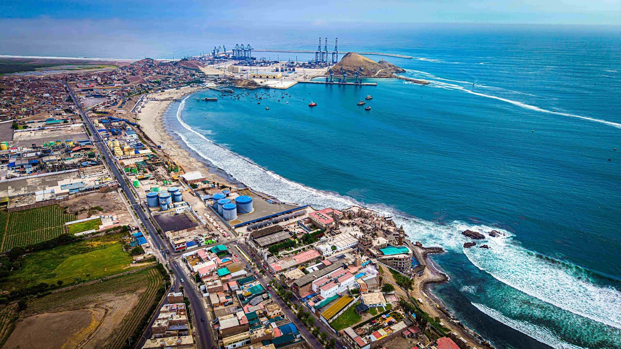 Puerto de Chancay | Recorrido con drone