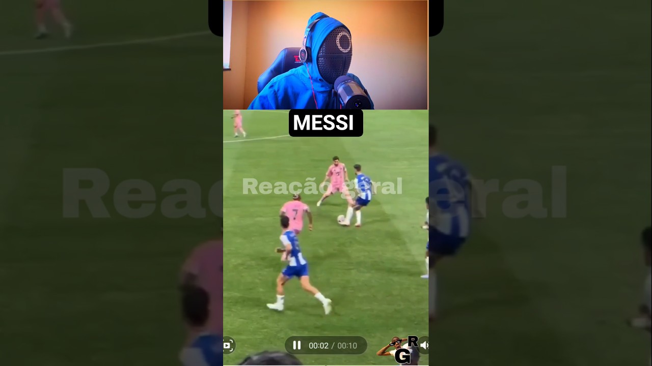 Hoje foi a vez do Messi 😬⚽ 