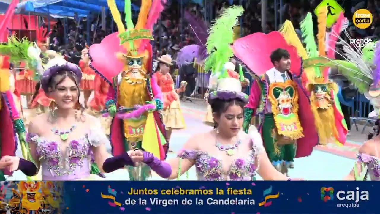 #Puno: Parada Candelaria 2025. Asociacion Morenada Porteño