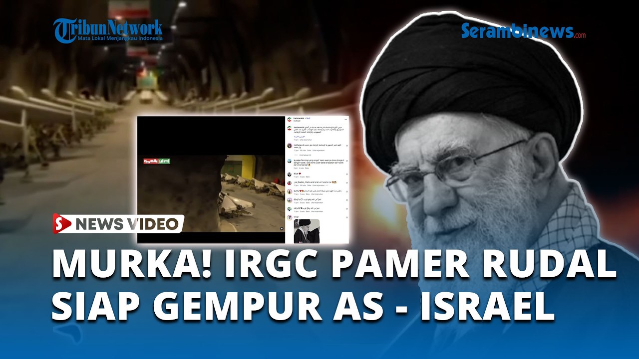 Murka! IRGC Rilis Video Terowongan Rudal, Sinyal Balas Dendam Iran Guncang AS Israel