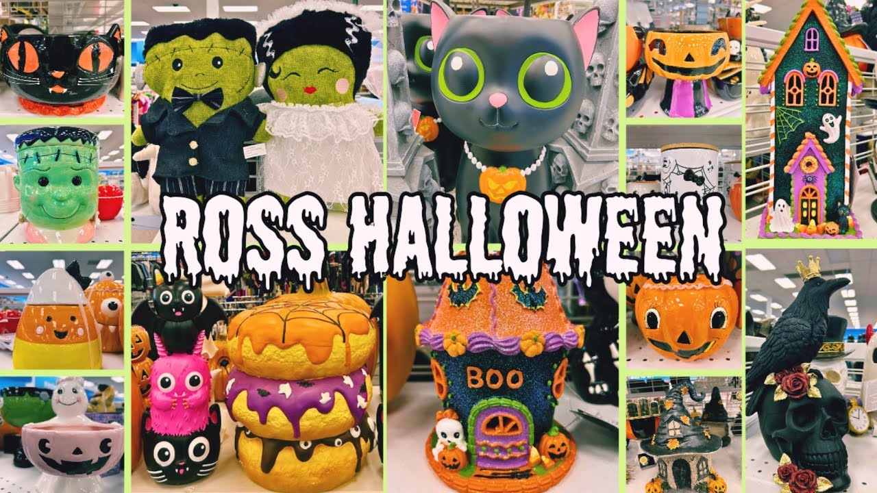 ROSS HALLOWEEN HAUNTS JACKPOT SHOP WITH ME!! MORE NEW WEEKLY HALLOWEEN DECOR AND MORE 