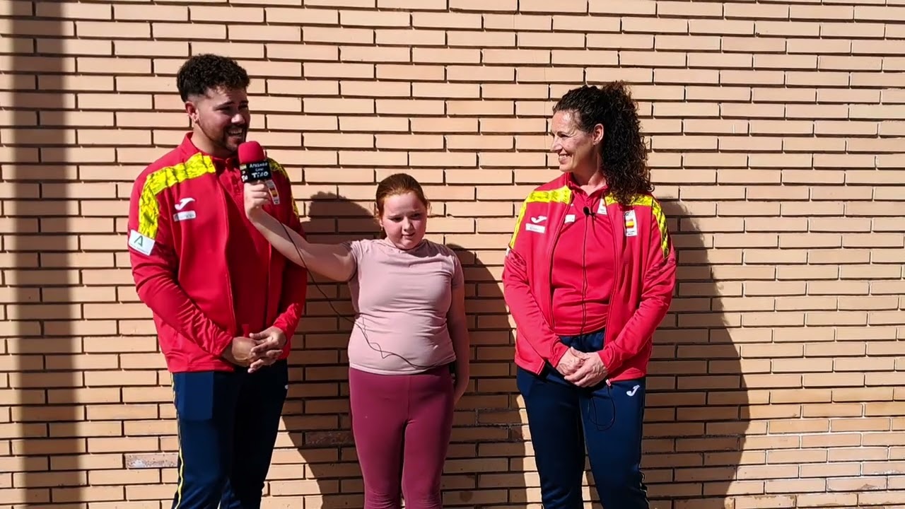 Entrevistamos a Alejandro y María del Mar, deportistas olímpicos. 