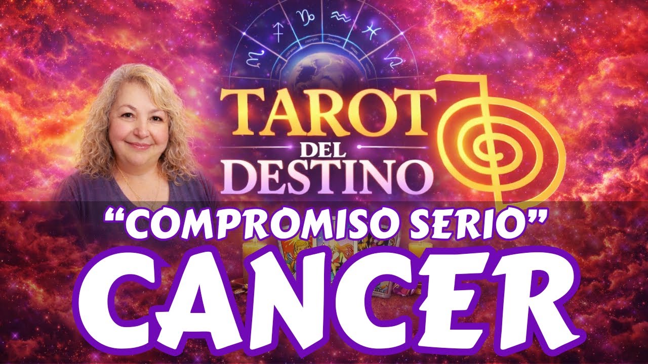 CÁNCER ♋ TU SOLEDAD TERMINA… LLEGA UN COMPROMISO QUE TE HACE FELIZ | Tarot del Destino #cancer