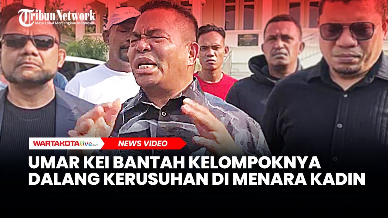 Umar Kei Buka Suara Bantah Kelompoknya Menjadi Dalang Kerusuhan di Menara Kadin