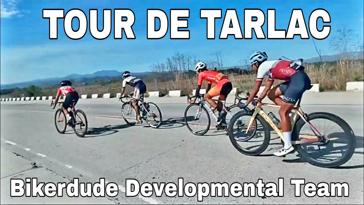 Bikerdude Developmental Team TOUR DE TARLAC Compete 157km