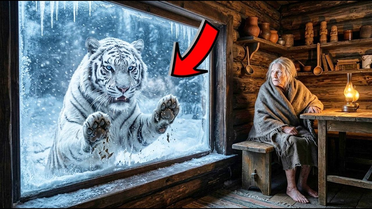 Она жила одна  в лесу 40 лет. Однажды ночью к ней постучались…