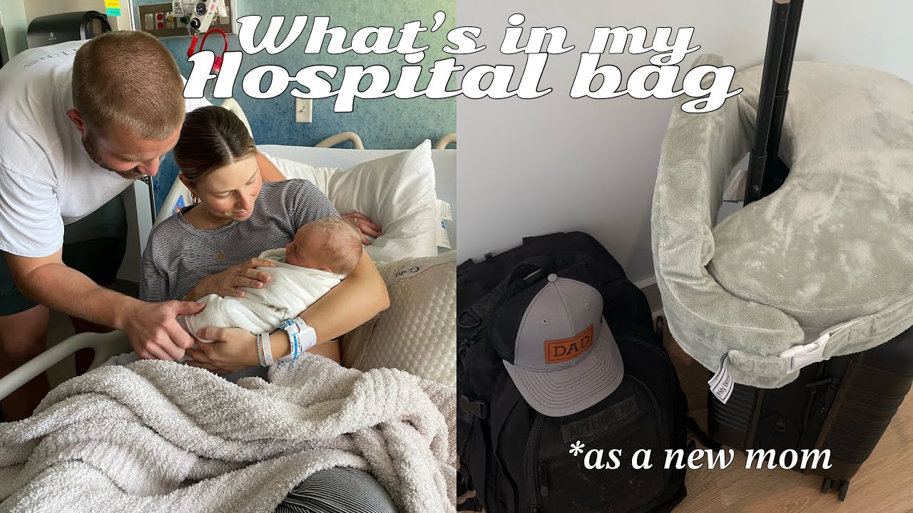 Pack my hospital bag with me as a first time mom | Rachel Autenrieth