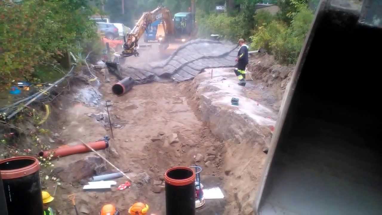 Louhinta Holstin pakkaajantiellä