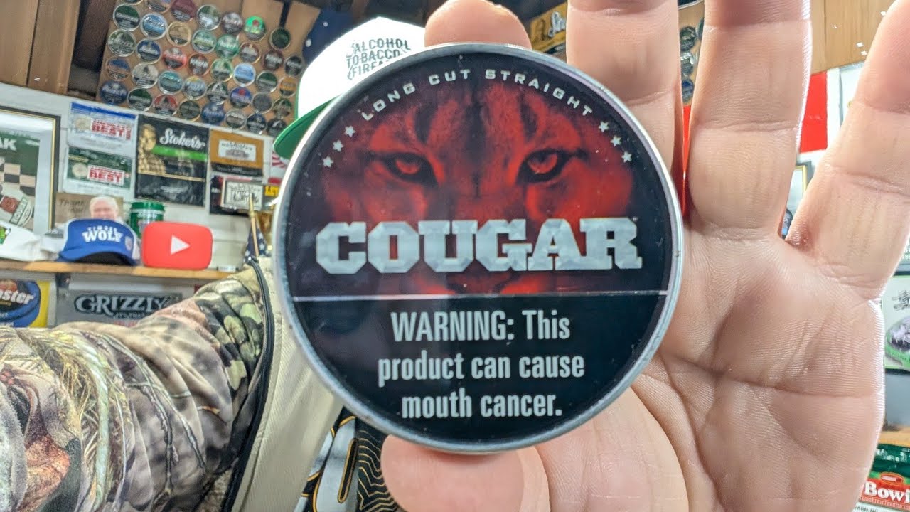 Обзор влажного нюхательного табака Cougar Straight Long Cut