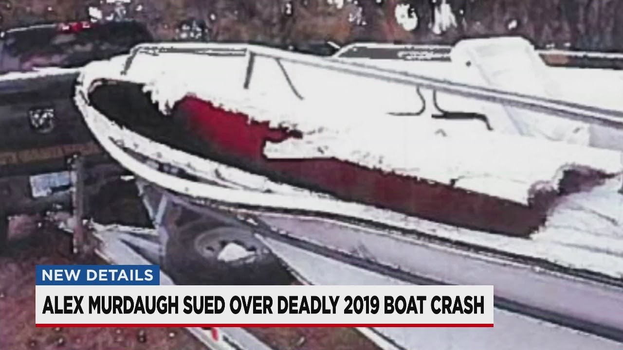 Alex Murdaugh sued over 2019 deadly boat crash