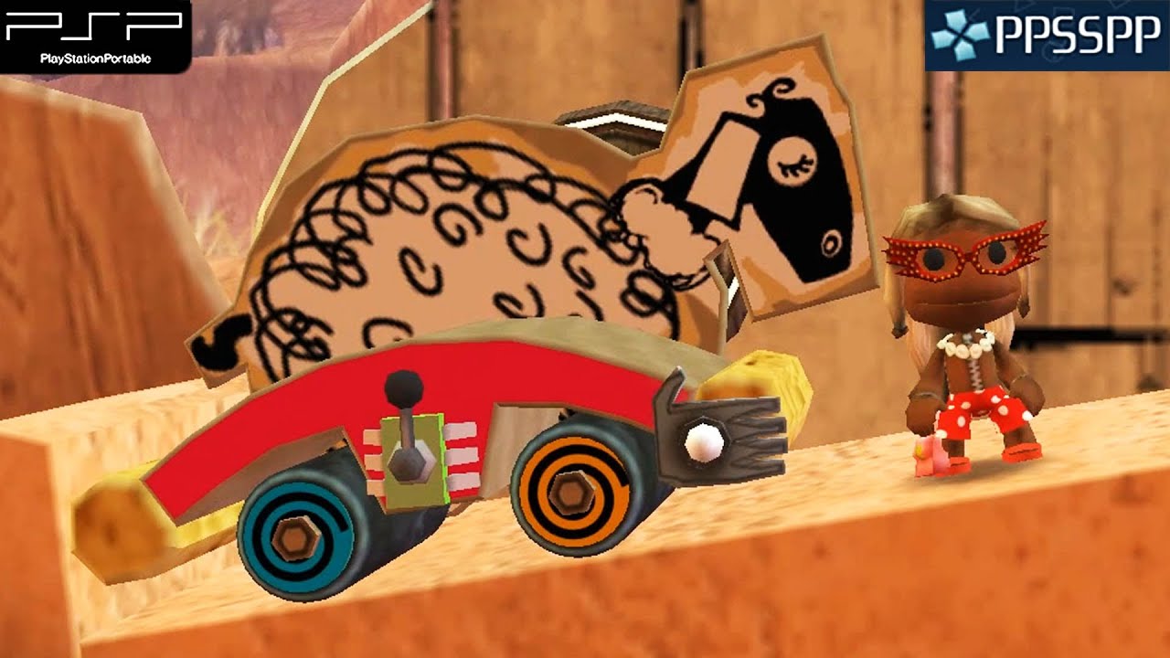 Little Big Planet  - PSP Gameplay 1080p (PPSSPP)
