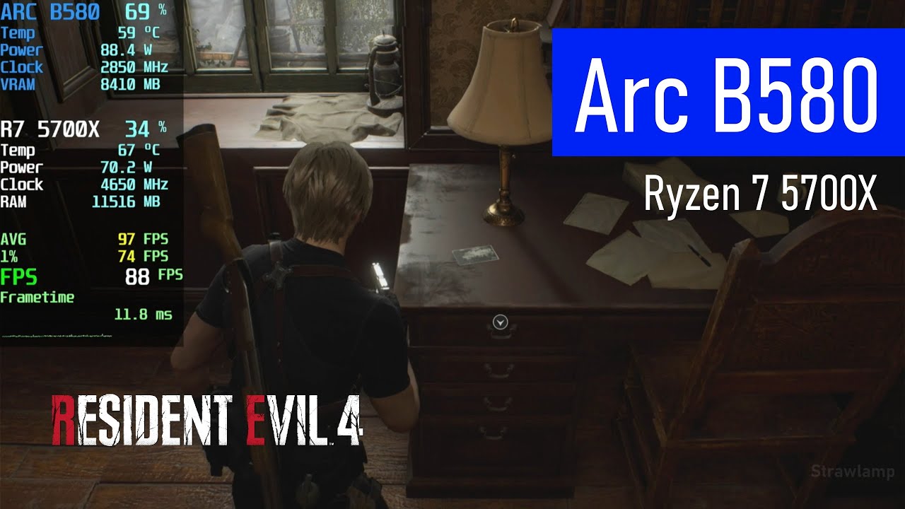Resident Evil 4 | Arc B580 12GB | Ryzen 7 5700X