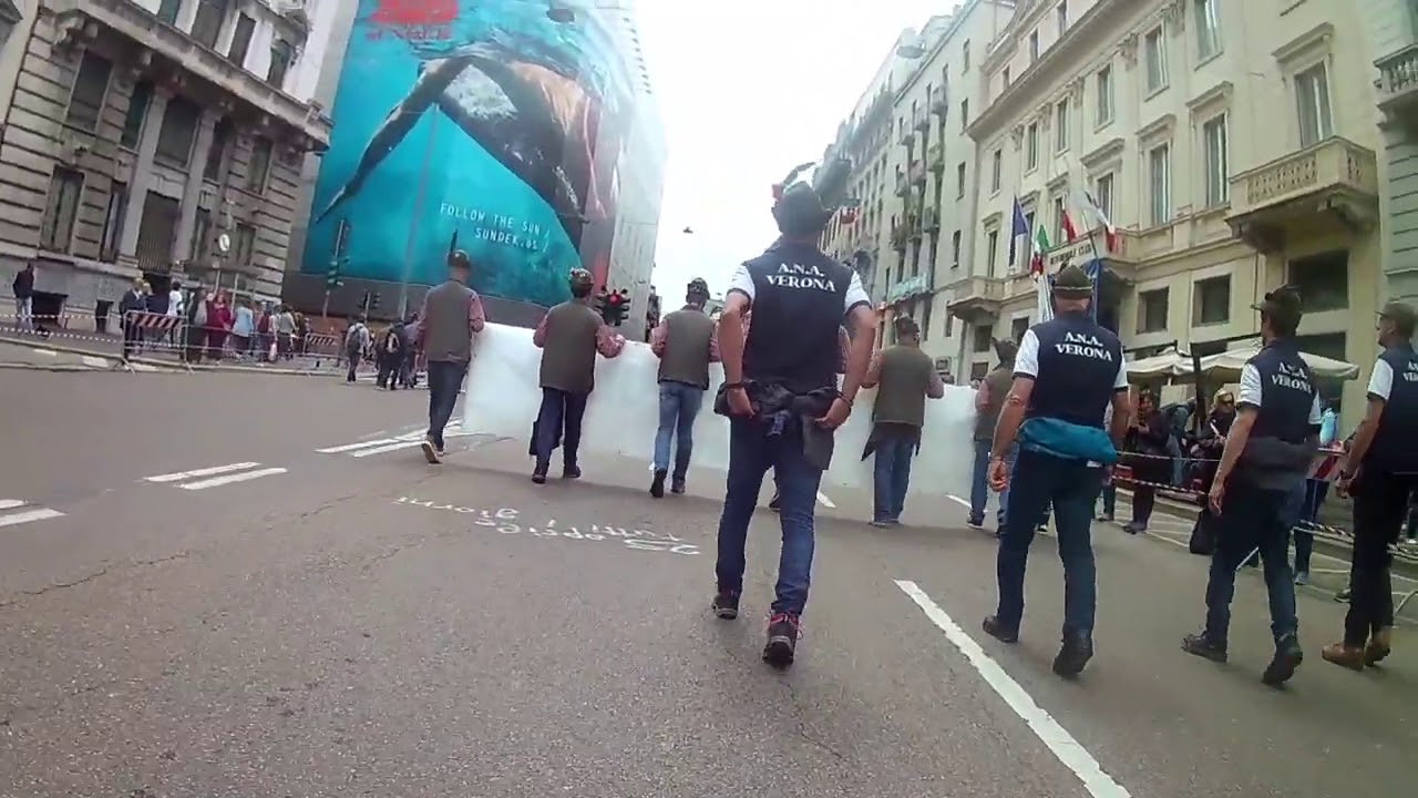 12 maggio 2019 CORO ANA LA PREARA SFILATA MILANO
