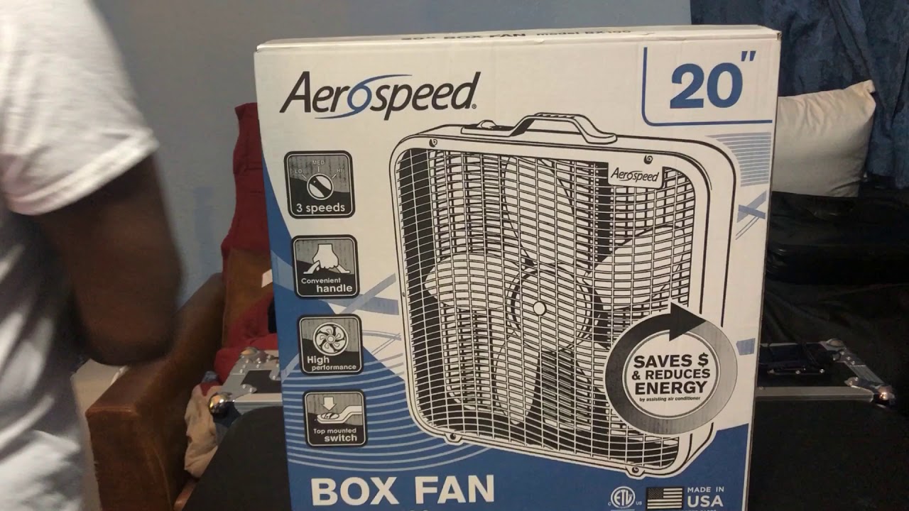 Aerospeed Box Fan and a freak show
