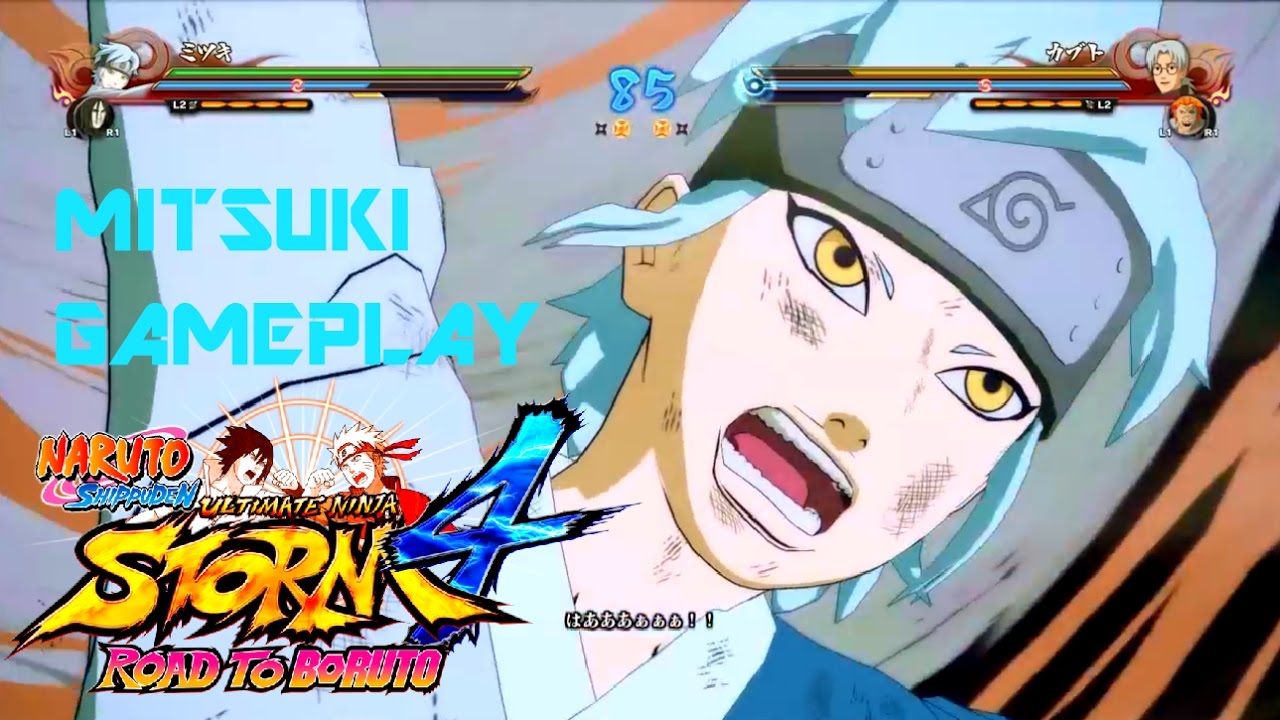 MITSUKI MOVESET!! Road to Boruto Mitsuki Moveset