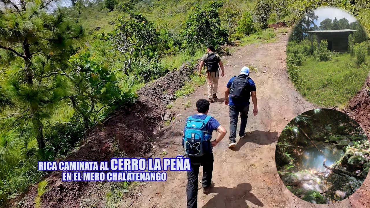 Caminata de 12 Kilómetros Al Cerro La Peña en Chalatenango, EL SALVADOR. Hermosas Vistas Panorámicas
