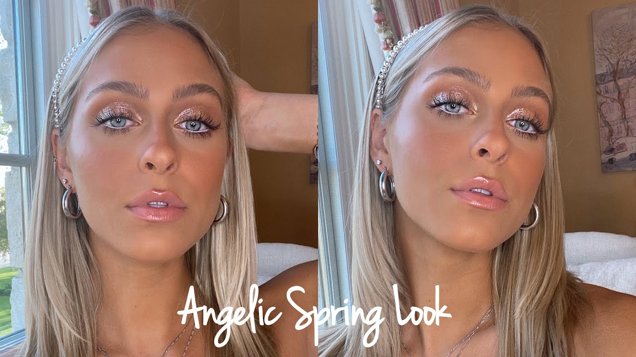ANGELIC SPRING MAKEUP LOOK👼🏼