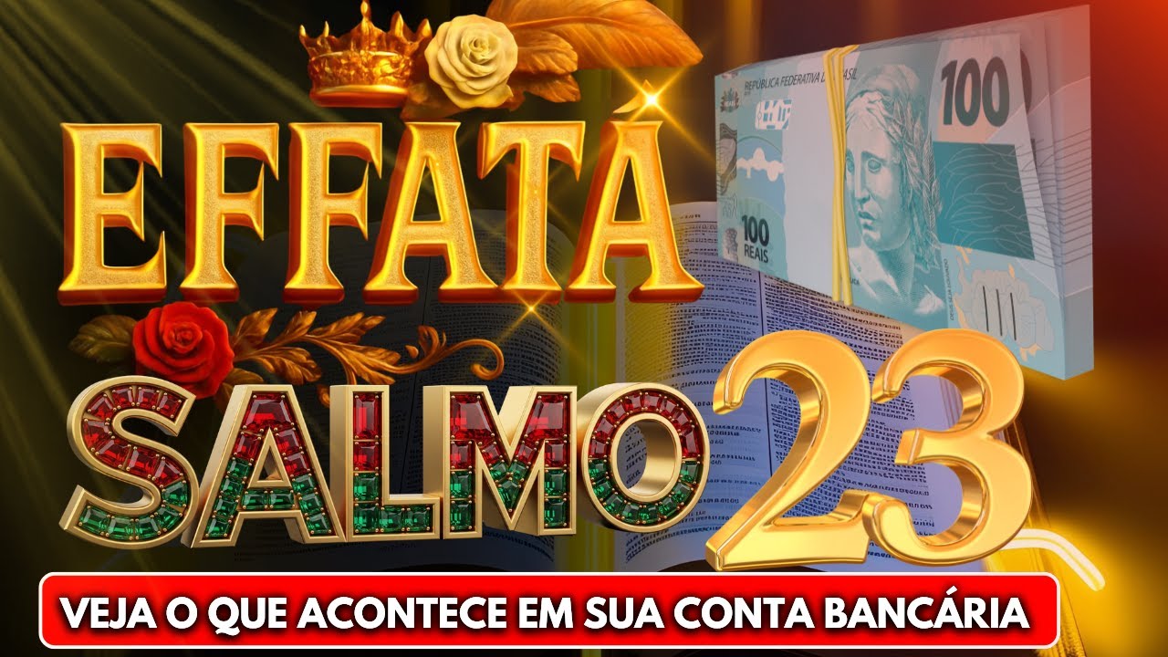 DESTRAVE a Sua Prosperidade: Use o Salmo 23 e a Oração do Éfatá para Atrair Milhões