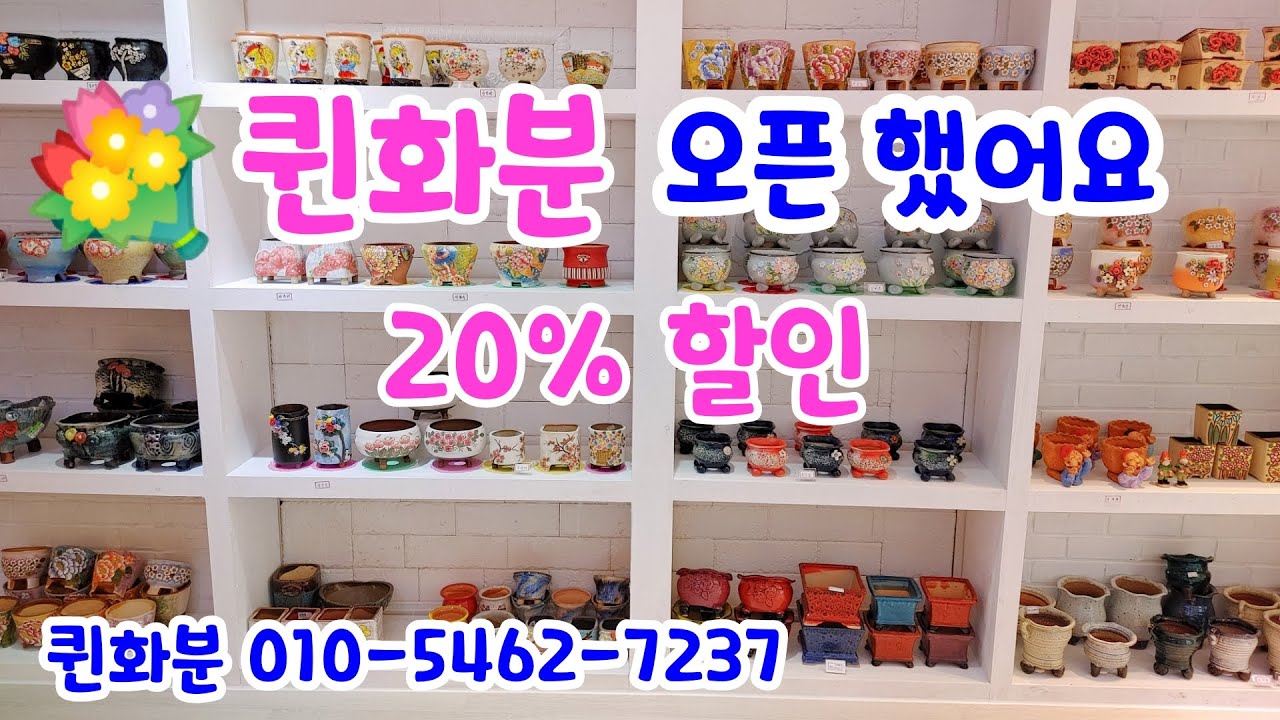 230730📍#퀸화분 오픈합니다🎀 오픈기념 20% 할인행사중. 울산 남구 신복로 72번길 24-14 101호