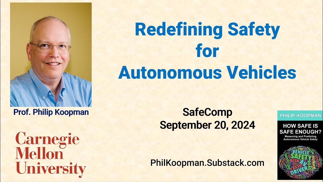 L147 Redefining Safety for Autonomous Vehicles