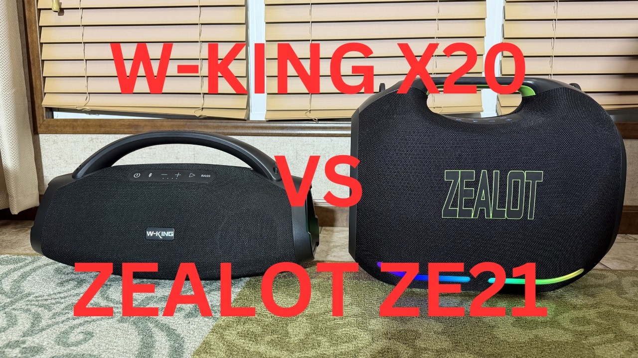 W-KING X20 vs ZEALOT ZE21 | Binaural Audio