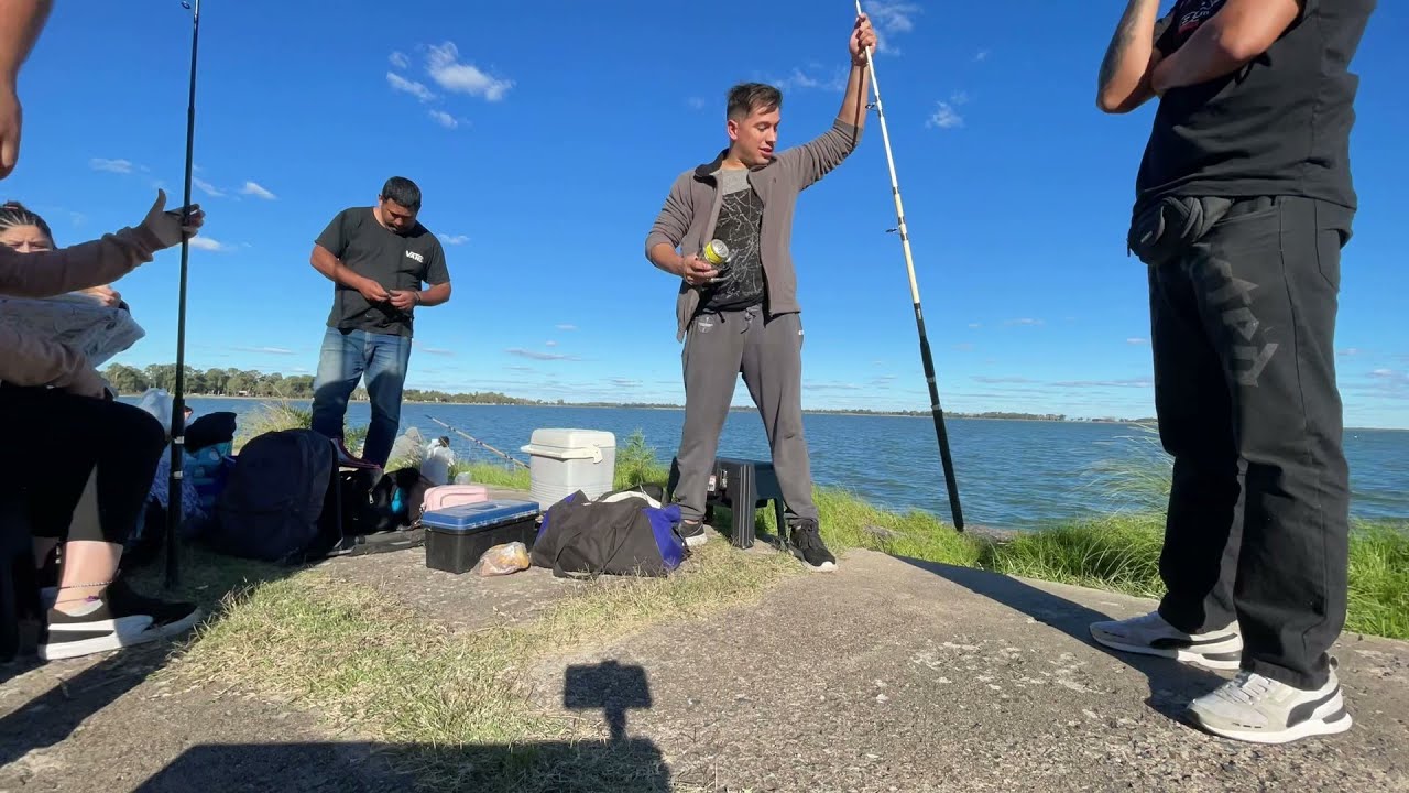 Tremenda pesca en chascomus
