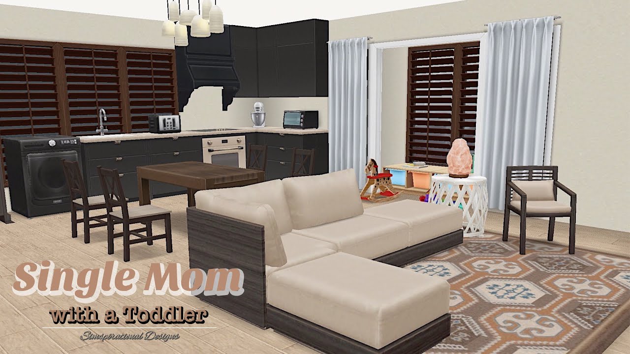 SINGLE MOM WITH A TODDLER | The Sims Freeplay | House Tour | Floor Plans | Simspirational Designs