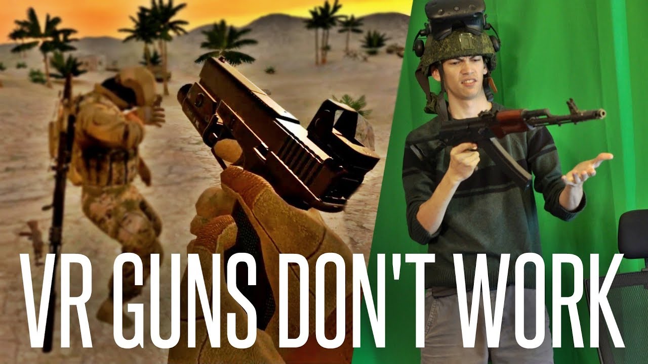Why Virtual-Reality Guns Don't Work in Under 11 Minutes