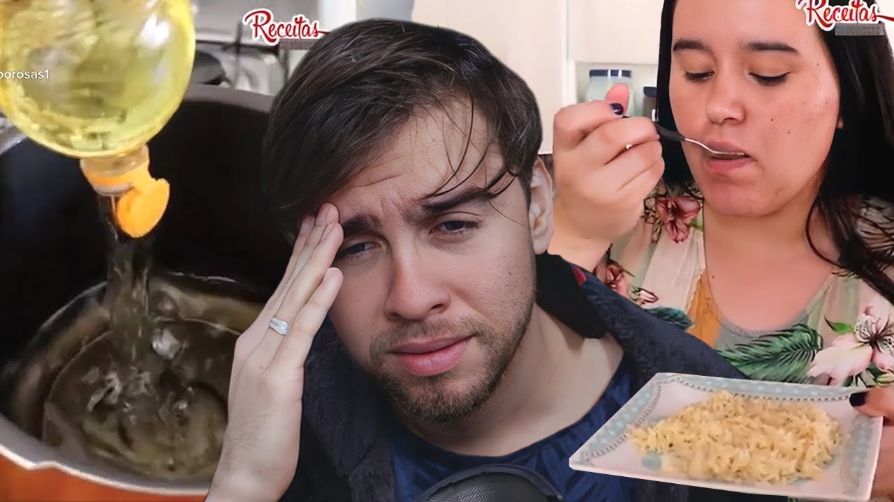 USANDO TODO O ÓLEO DO MUNDO PRA FAZER ARROZ kkkkkkkkj