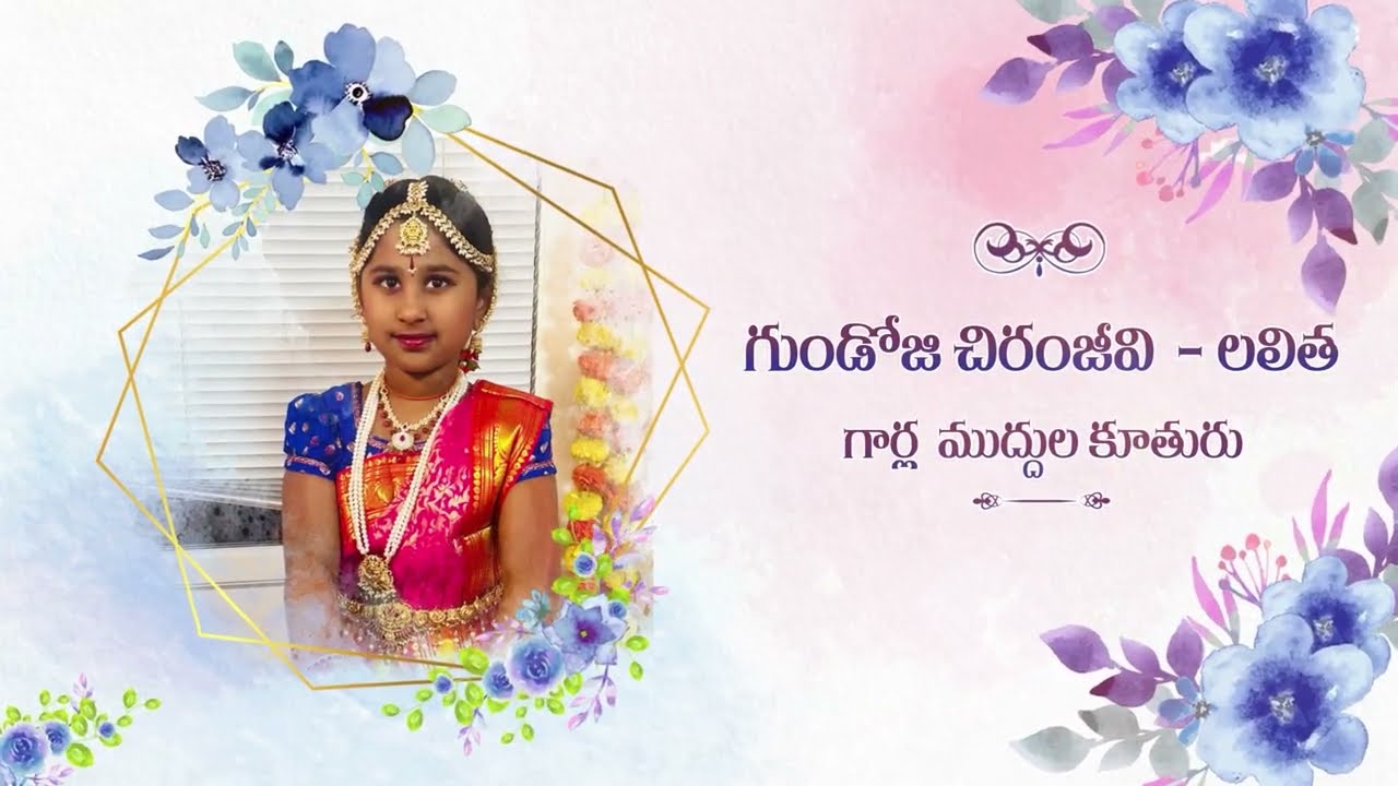 #Charasvi #SareeCeremony #Invitation