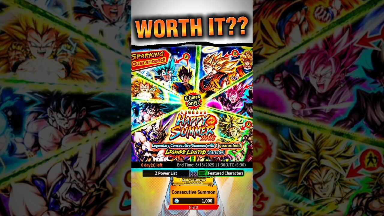 5K CHRONO CRYSTALS for this...🥀😭(Dragon Ball Legends) 