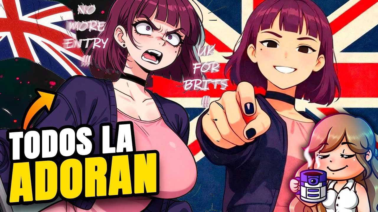 😂 GOBIERNO ZURDO DE UK DISE&Ntilde;A UNA WAIFU RACISTA PARA AVERGONZAR A LOS PATRIOTAS: SALE MAL 😂