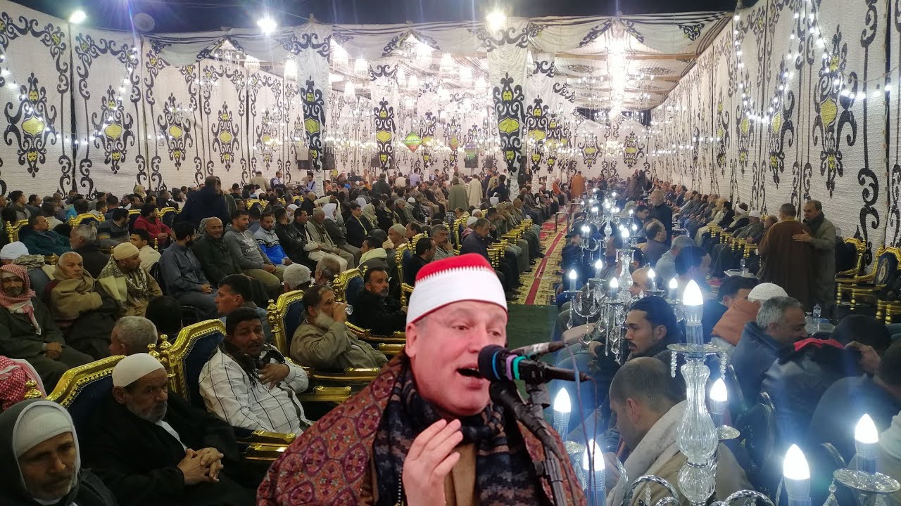 تلاوه ستاخذك الي عالم اخر من الخشوع والتجلي /الشيخ حجاج الهنداوى -سوره الانعام- عزاء عائلات المرسى -