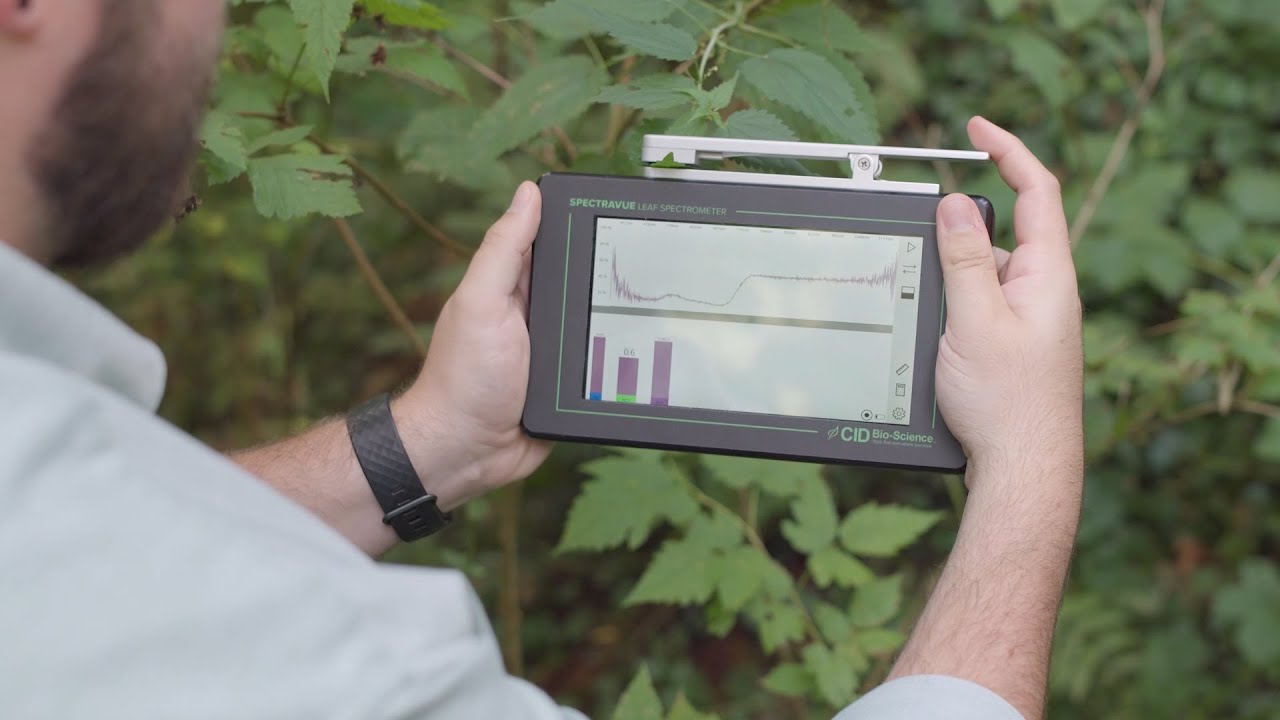 New Instrument For Plant Stress Measurement | CI-710s SpectraVue Leaf Spectrometer | CID Bio-Science