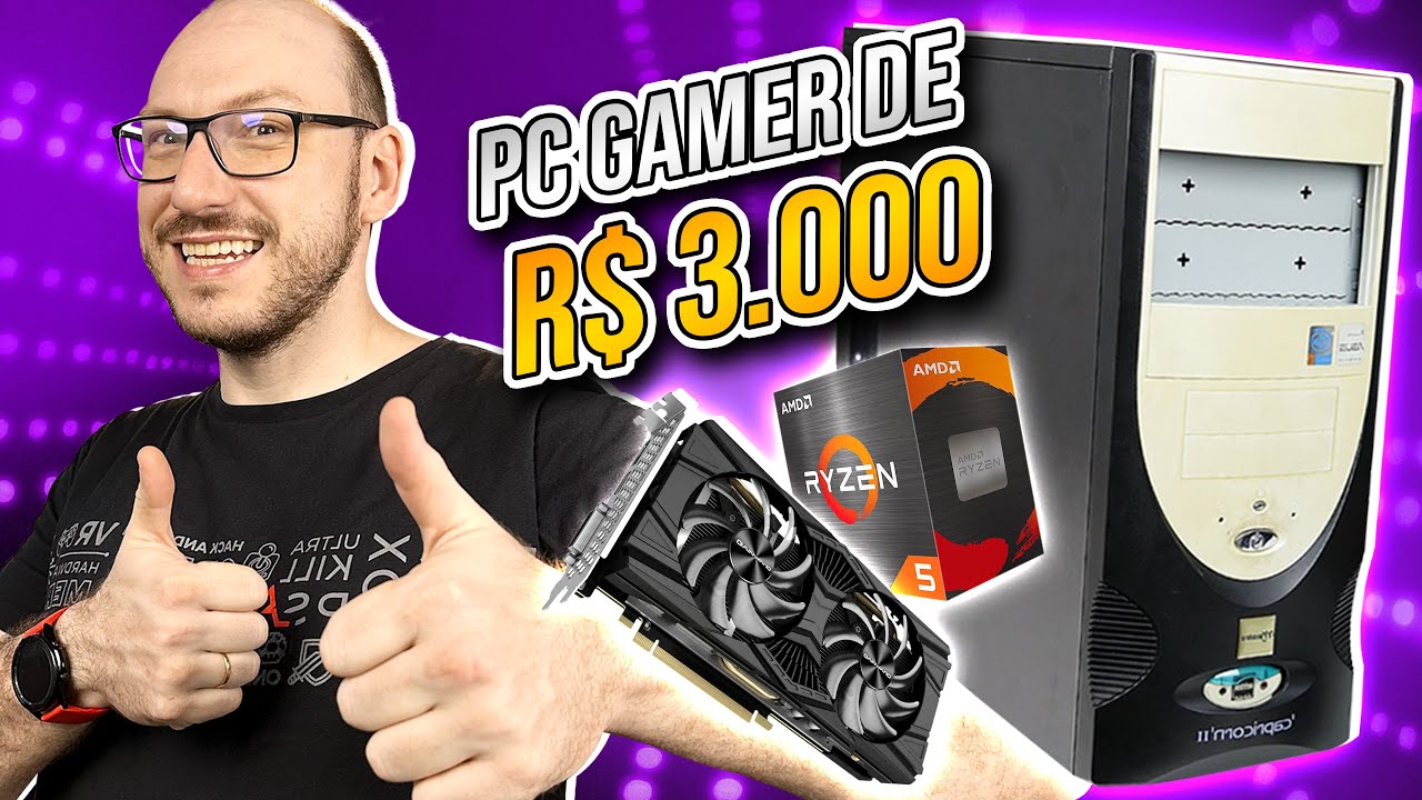 PC Gamer de R$ 3.000: o PC Baratinho 2025 d&aacute; pra jogar?