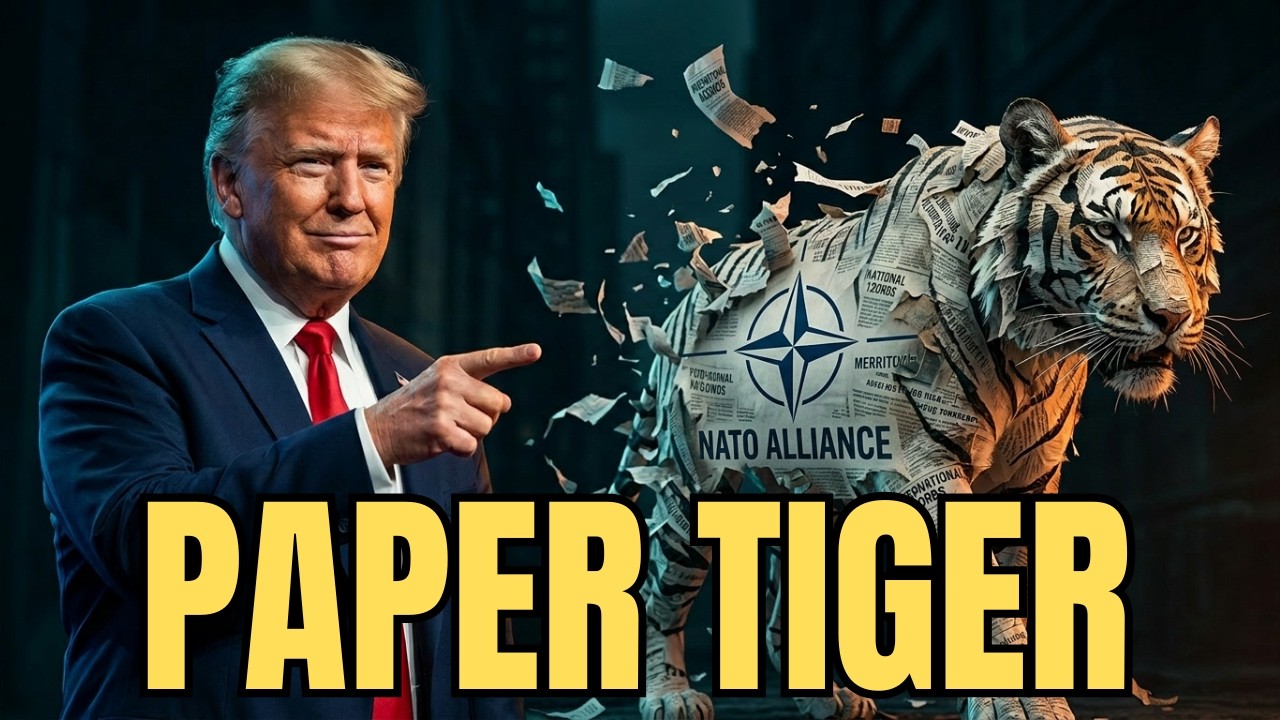 Трамп назвал НАТО &laquo;бумажным тигром&raquo; &mdash; и только что это доказал.